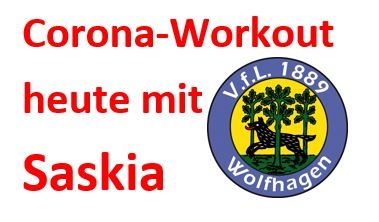 VfL-Corona-Workout 3: Heute mit Saskia