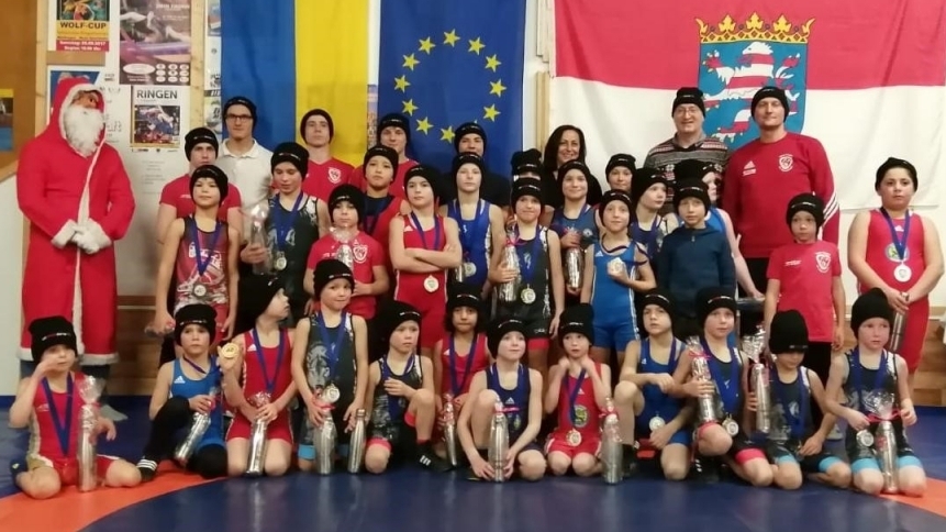 Weihnachtsringen bei den Wolfhager Wölfen