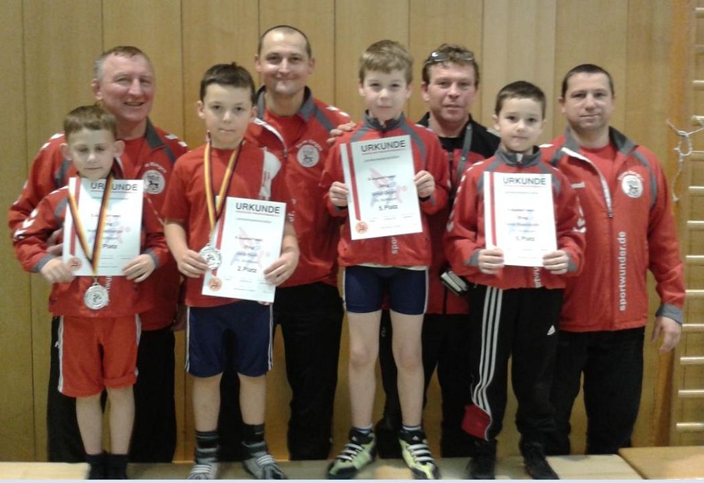 Hessische Ringermeisterschaften (Freistil) in Aschaffenburg/Schweinheim am 21.01.2013