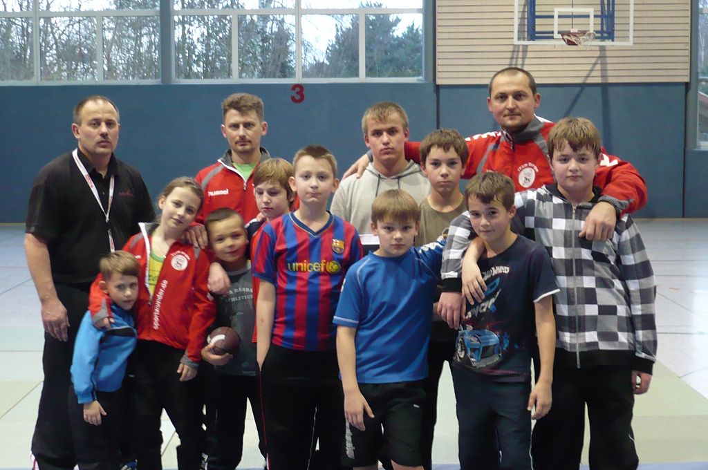 Teilnehmer am Trainingslager