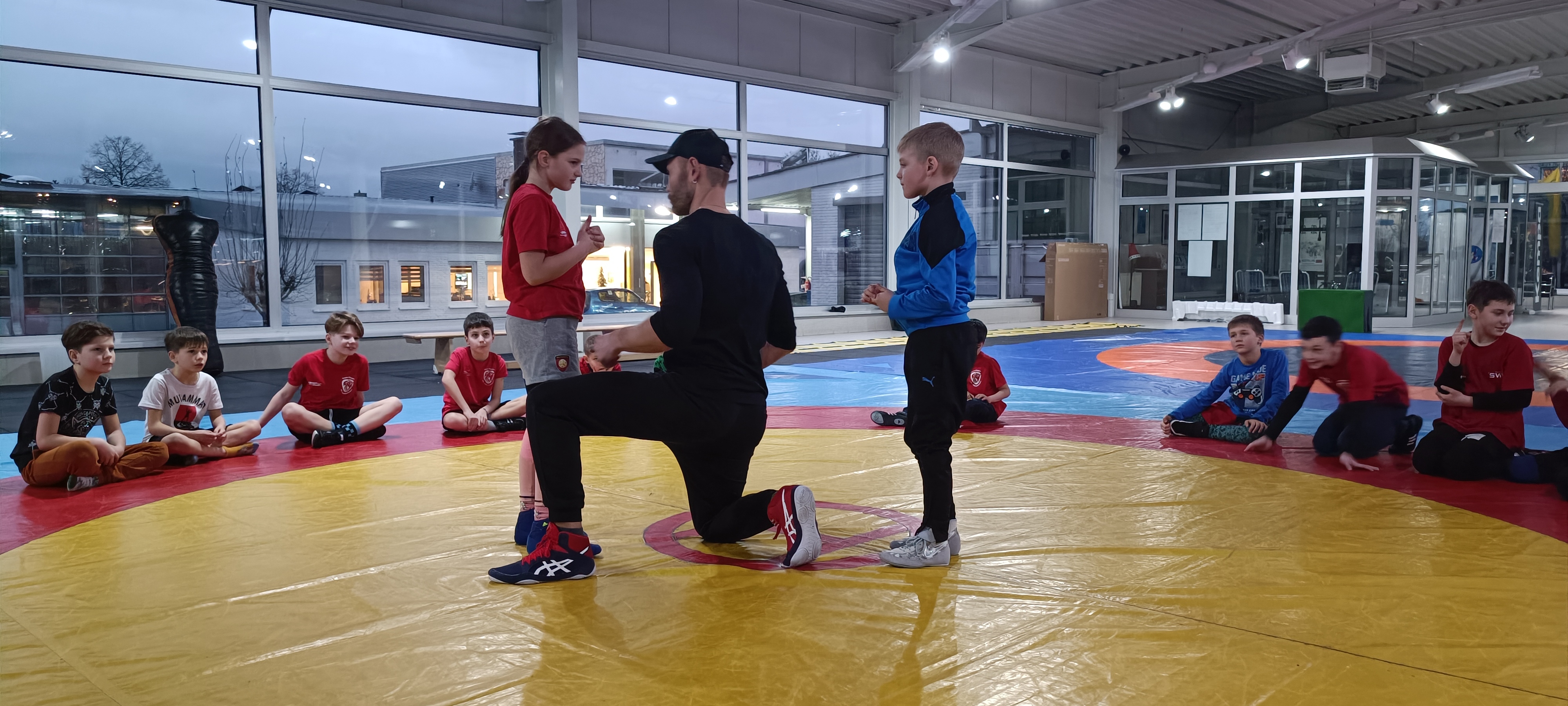 Training unserer "Kleinen Wölfe"
