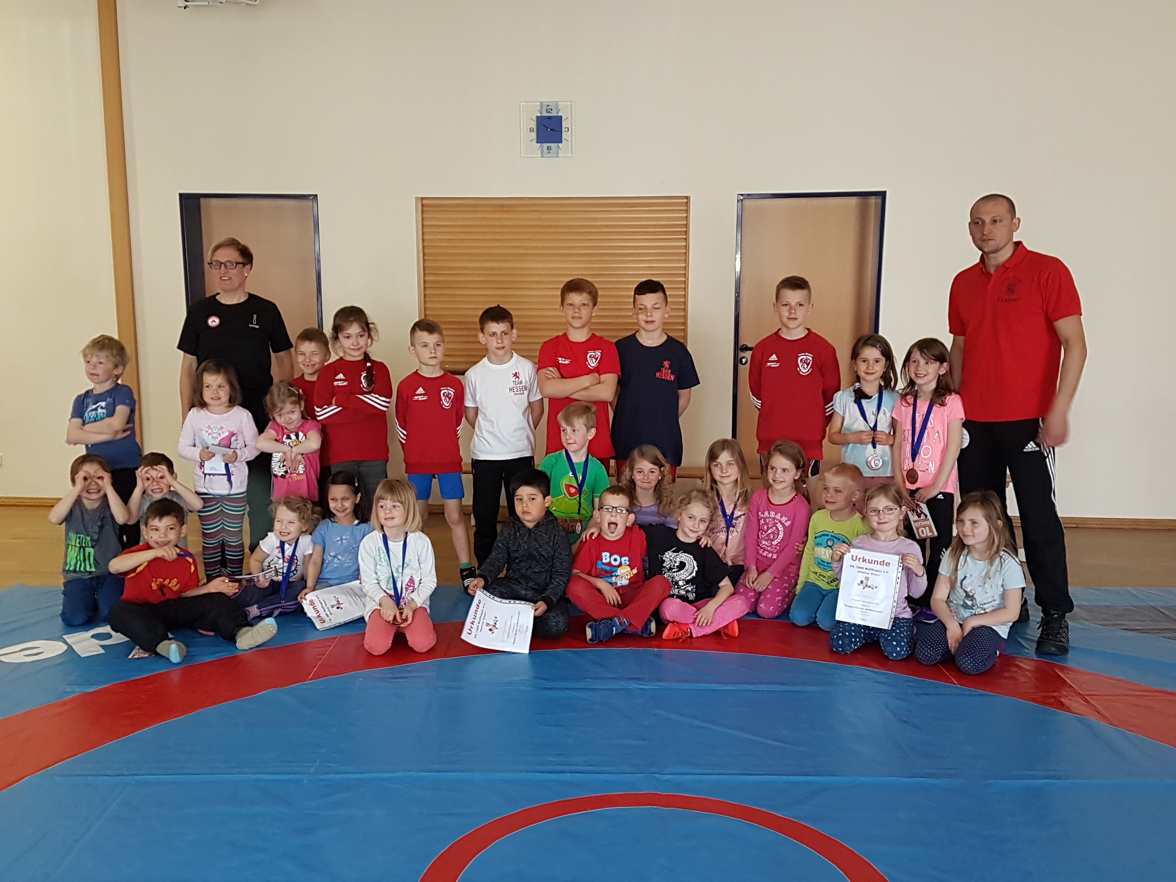 VfL bringt Bewegung und jede Menge Spaß in den Kindergarten Villa Kunterbunt