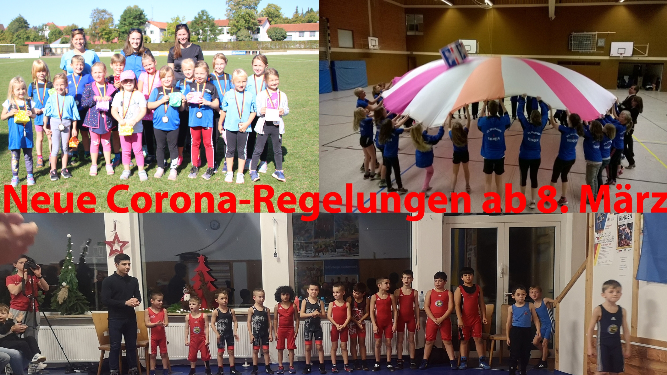 Eil-Meldung: Neue Corona-Regelungen ab 8.März im Sport