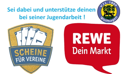 REWE-Scheine für Vereine ist wieder am Start - und wir sind dabei