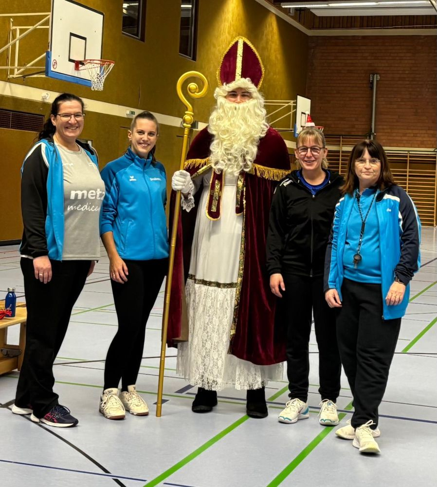 Hoher Besuch bei den Handball-Minis!
