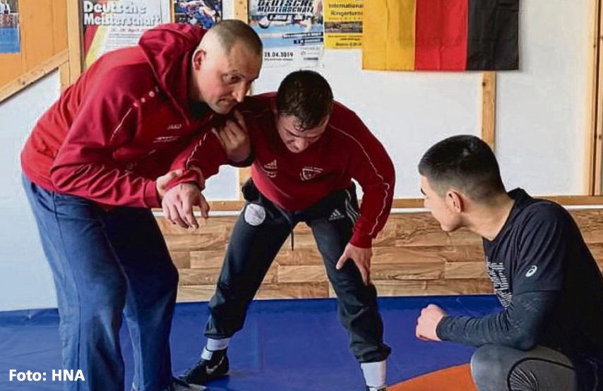 HNA-Bericht über Ringer-Cheftrainer Otto Hajlik