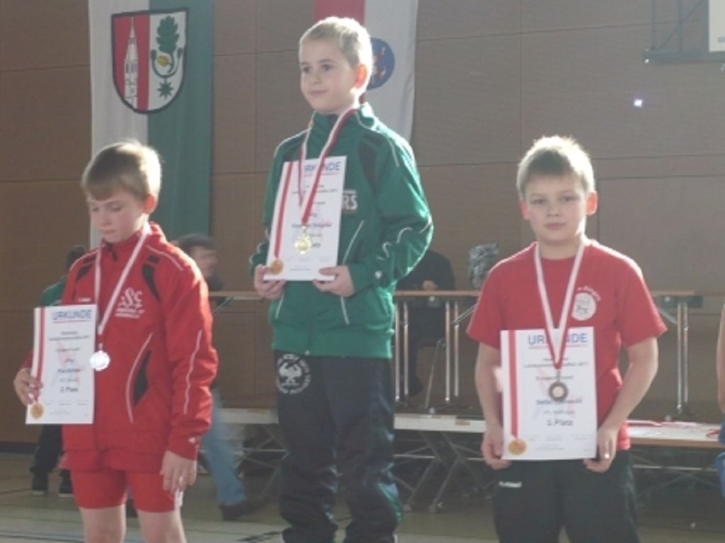 Siegerehrung D-Jugend in Höchsbach