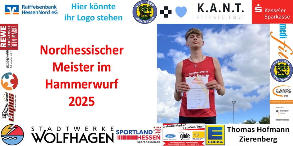 Nordhessenmeisterschaft für Karl Schuck