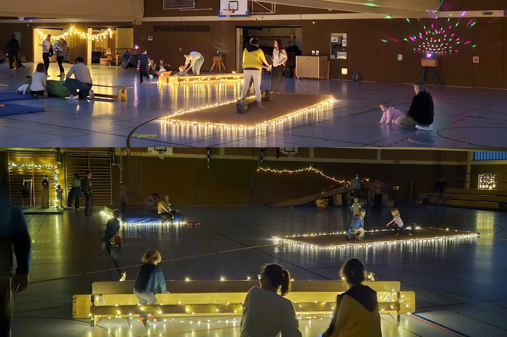 Lichterturnen sorgt für glänzende Augen
