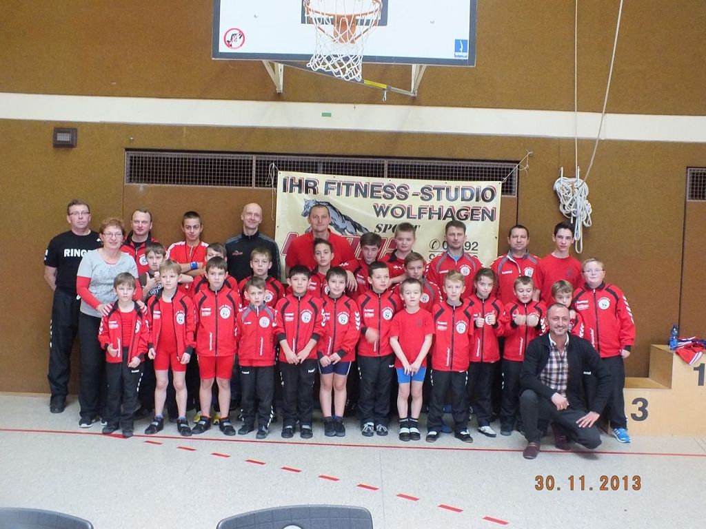 1. Wolfhager Ringerturnier ein voller Erfolg