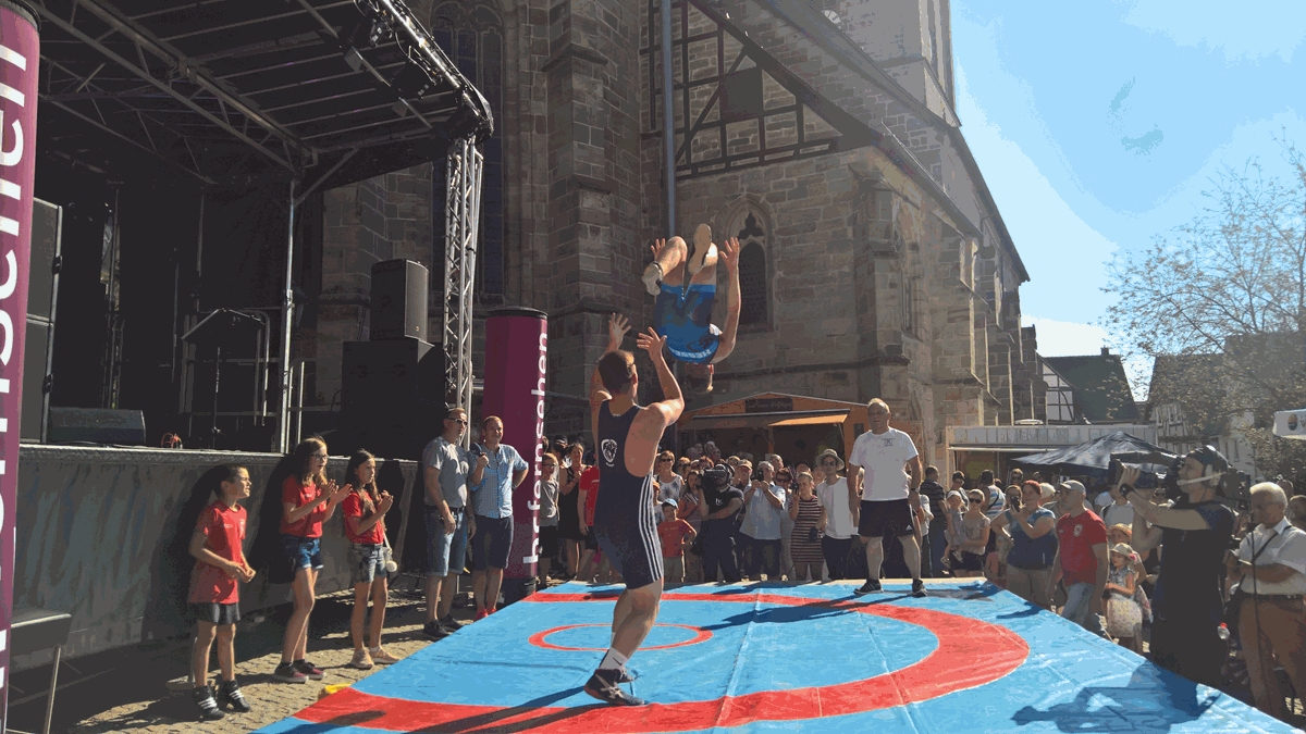 VfL Wölfe rocken die Hessenschau-Bühne