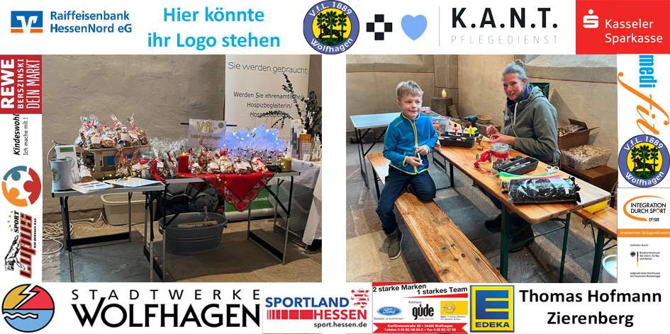 Krümelglück für den guten Zweck: Der VfL auf dem Wolfhager Weihnachtsmarkt