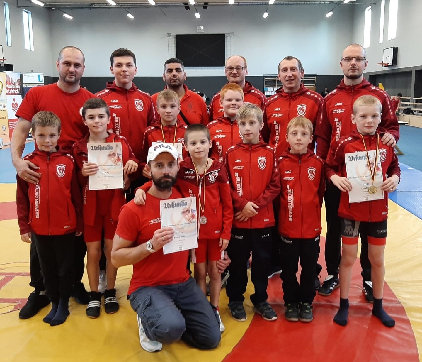 Die kleinen Wölfe auf erfolgreicher Tour